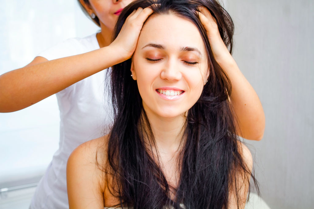 Indian Head Massage Scalp Treatment
