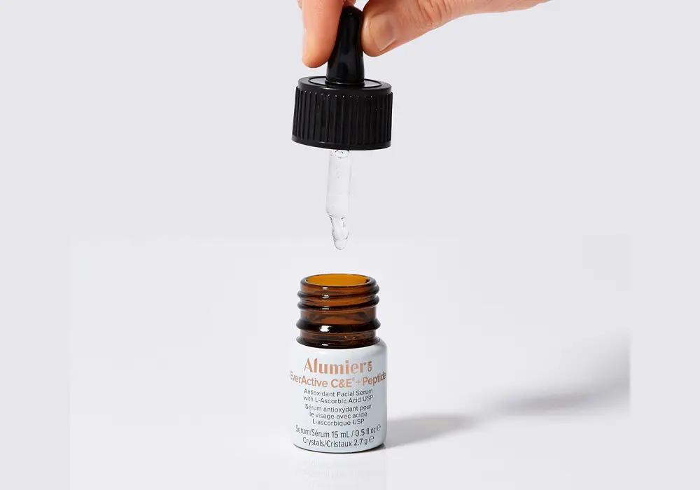 AlumierMD Everactive C&E + Peptide bottle and dropper